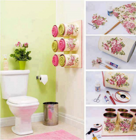 Rangement pour serviettes décoratives